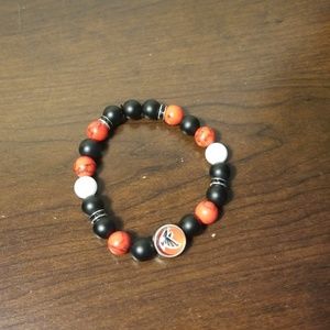 Falcons beaded bracket